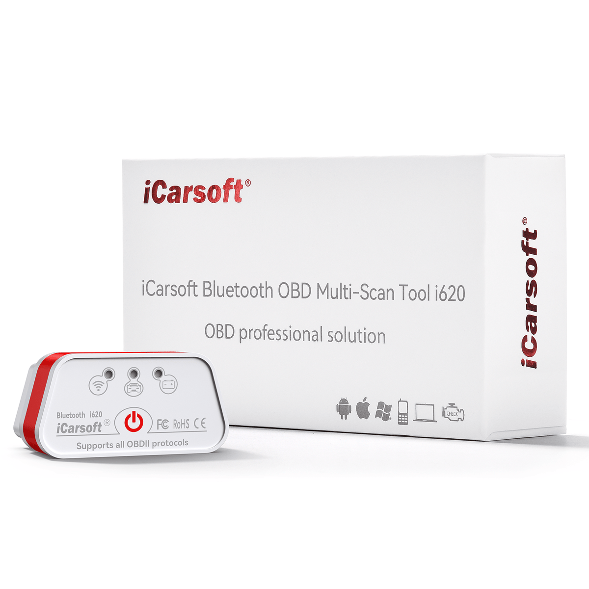 iCarsoft Bluetooth Scan Tool i620 For Vehicle Engine 5
