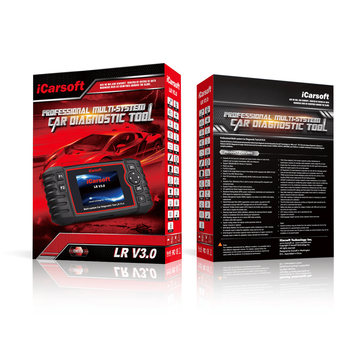 iCarsoft LR V3.0 Diagnostic Tool for LandRover/Jaguar 2