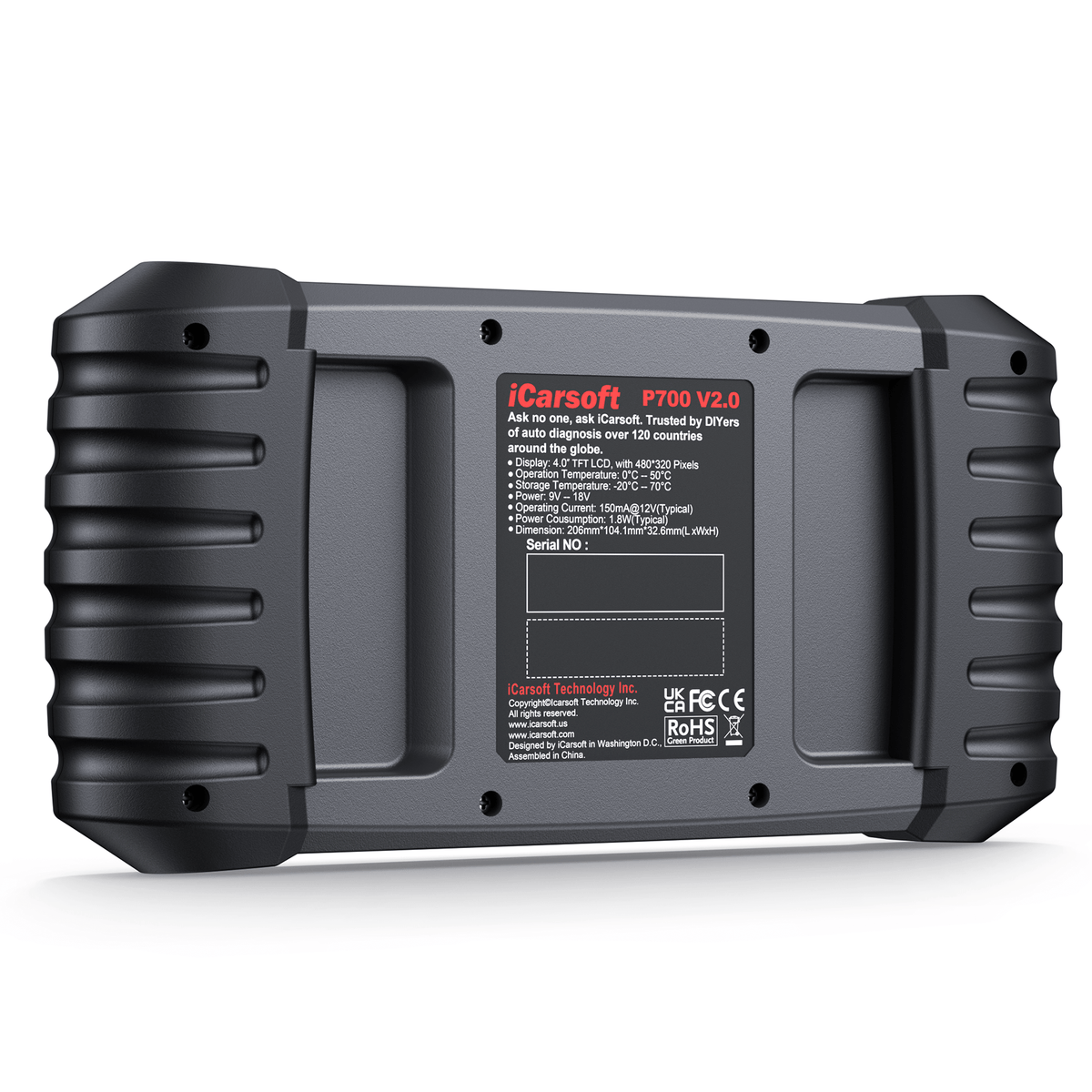 iCarsoft P700 V2.0 Diagnostic Tool for Porsche 3