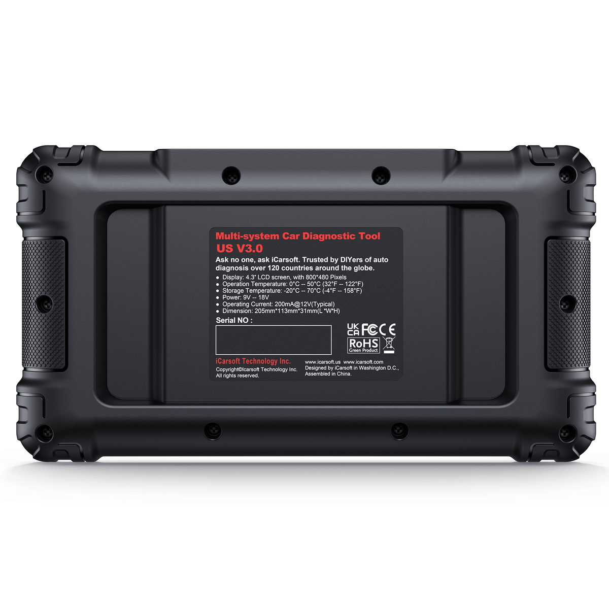 iCarsoft US V3.0 For US Ford/GM/Chrysler/Jeep 1
