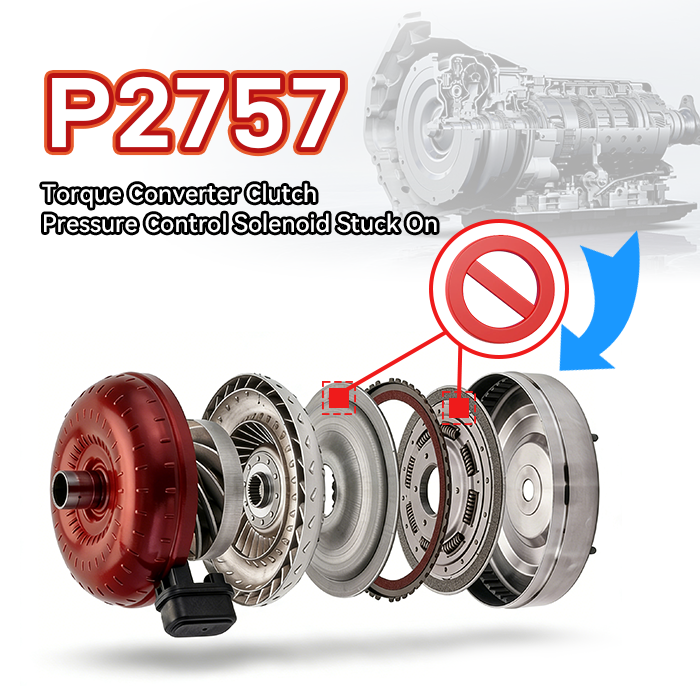 P2757 Code: Torque Converter Clutch Solenoid Stuck Off — Fix Guide