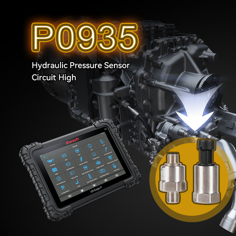 P0935 Code: Hydraulic Line Pressure Sensor Circuit High — Fix