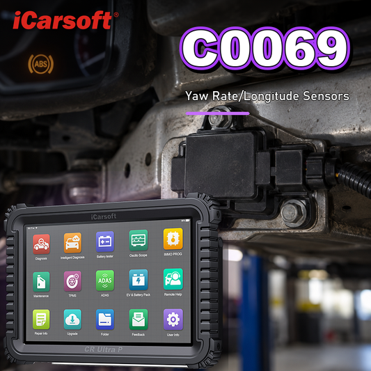 C0069 yaw/longitude sensors diagnosis and repair guide