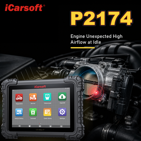 P2174 sudden low air flow detected diagnosis and repair guide