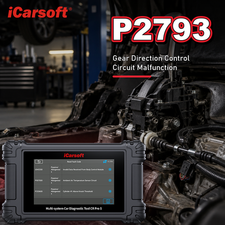 P2793 gear shift direction circuit diagnosis and repair guide