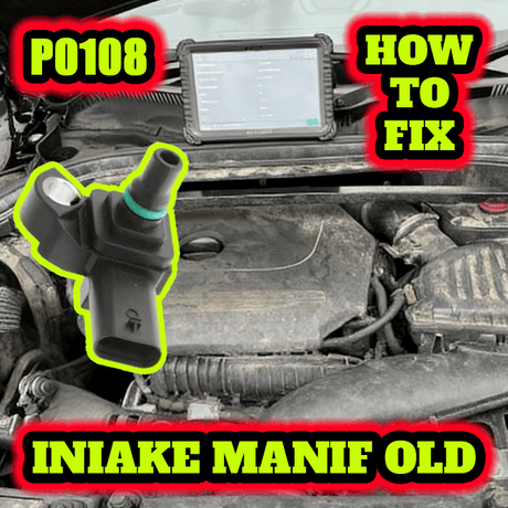 Fix BMW/Mini P0108 Intake Manifold Pressure Fault: MAP Sensor Guide - iCarsoft Official Store