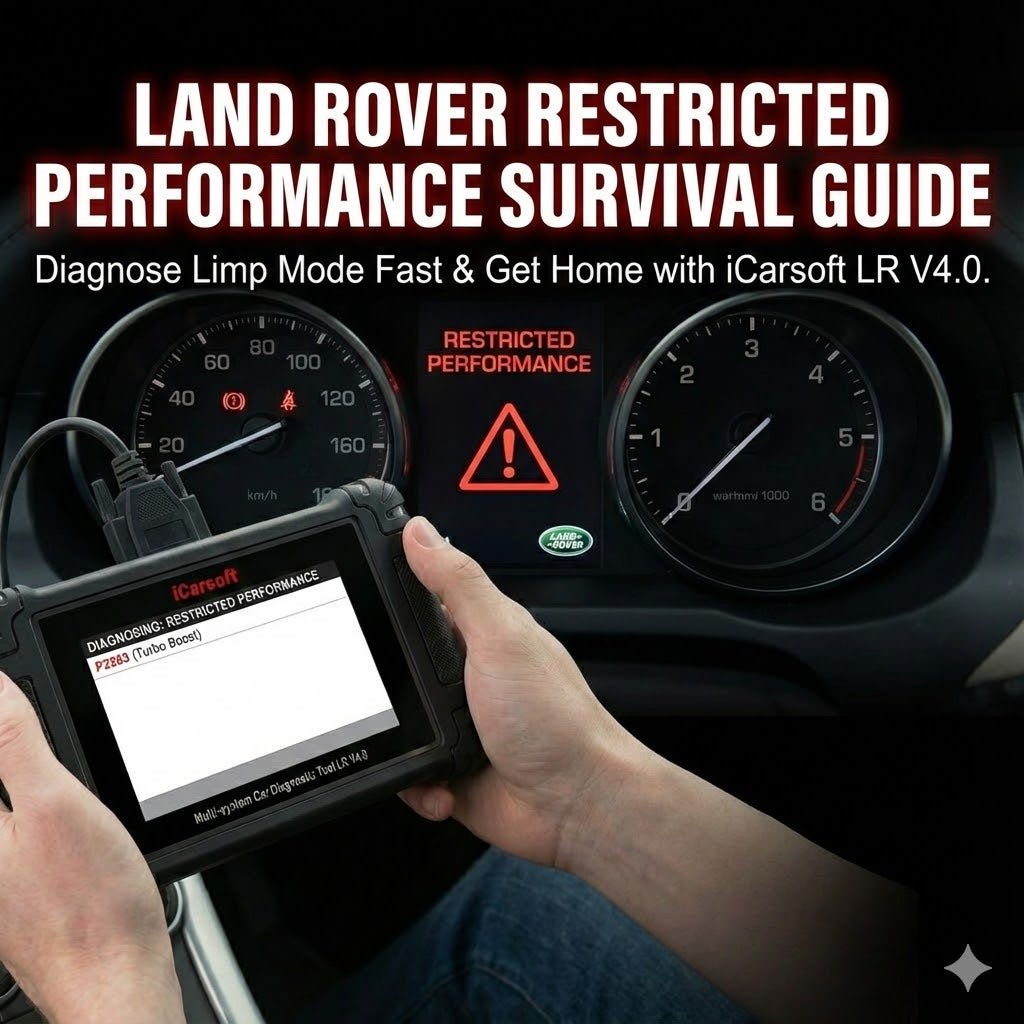 Fix Land Rover Restricted Performance: Limp Mode Reset Guide - iCarsoft Official Store