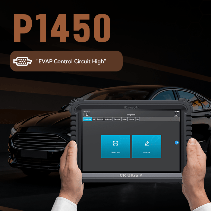 How to Fix P1450 Code: Unable to Bleed Up Fuel Tank Vacuum (Ford Guide) - iCarsoft Official Store