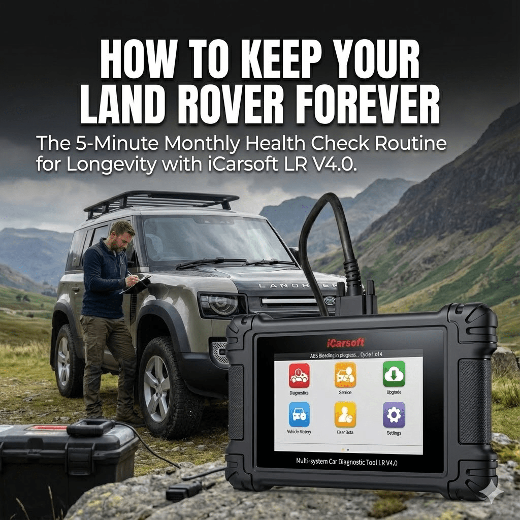 How to Keep Your Land Rover Forever: The 5-Minute Monthly Health Check Routine - iCarsoft Official Store