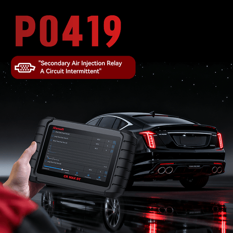 OBD-II Code P0419 – Secondary Air Injection System Switching Valve “A” Circuit Intermittent - iCarsoft Official Store