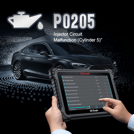 P0205 Error Code: Causes and Fixes - iCarsoft-us