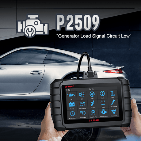 P2509 Code Explained：Generator Load Signal Circuit Low - iCarsoft-us