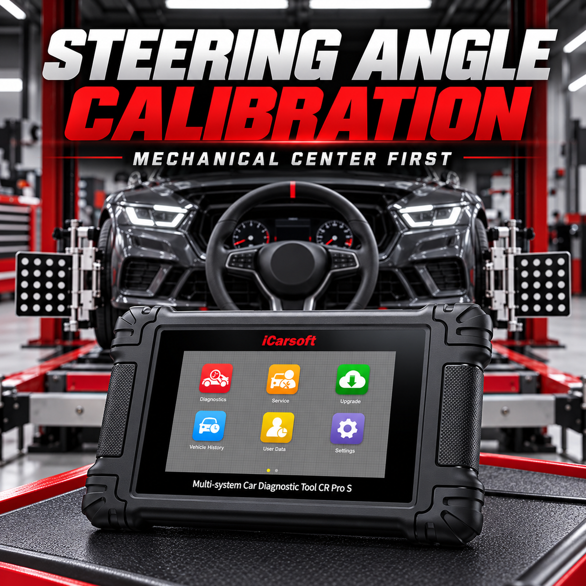 Steering Angle Sensor Calibration: When a Scan Tool Is Required