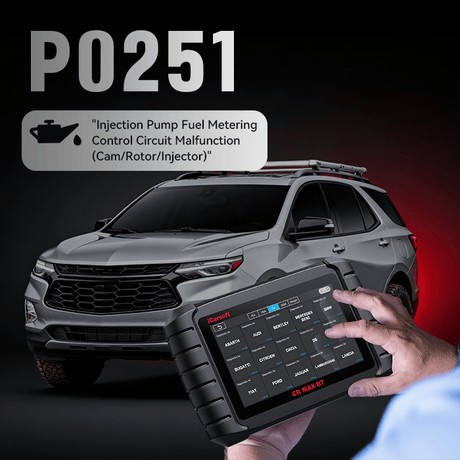 Understanding and Fixing P0251 Code with iCarsoft CR-MAX BT - iCarsoft Official Store