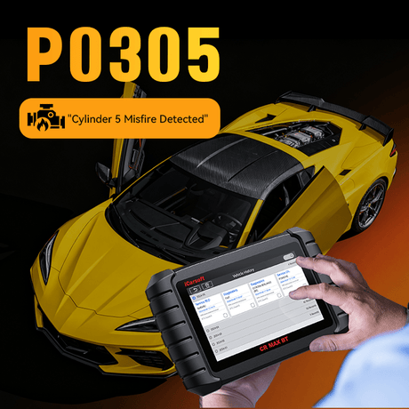 Understanding and Fixing the P0305 Code: Cylinder 5 Misfire Issues - iCarsoft Official Store