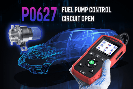 Understanding Error Code P0627: Fuel Pump Control Circuit Open - iCarsoft-us