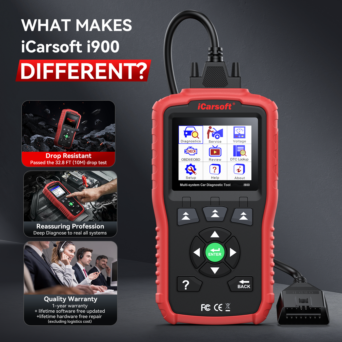 iCarsoft i900 Car Diagnostic Tool For GM