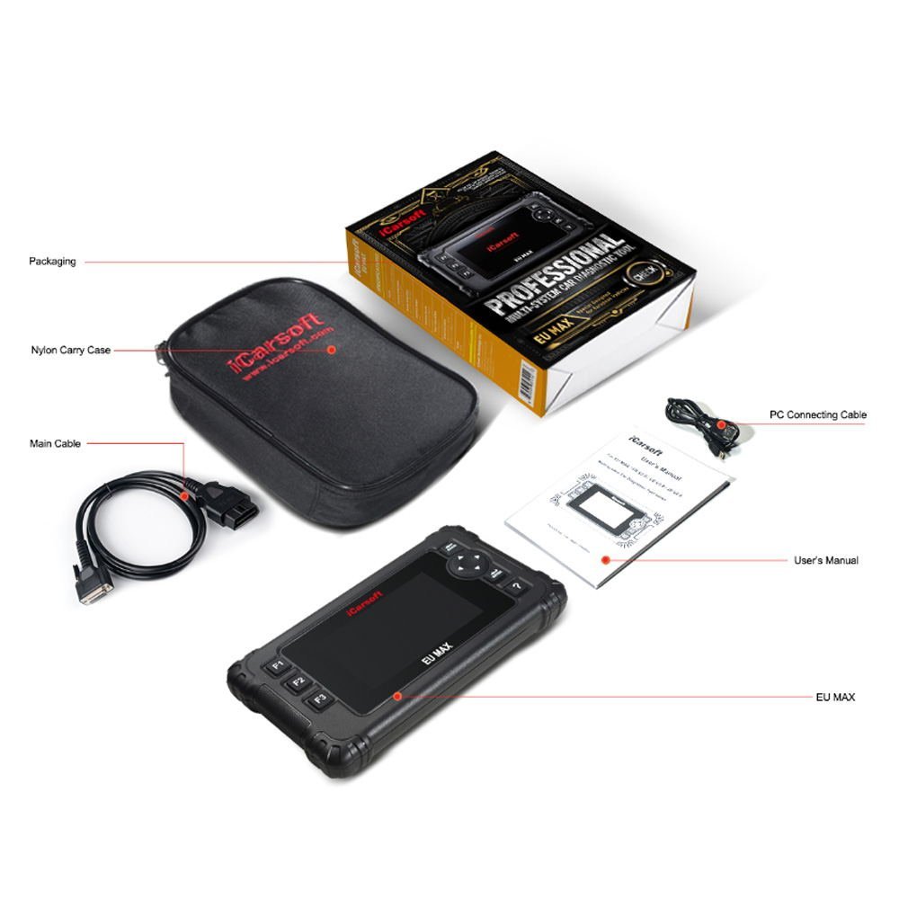 iCarsoft EU MAX Diagnostic Tool：Best Rated