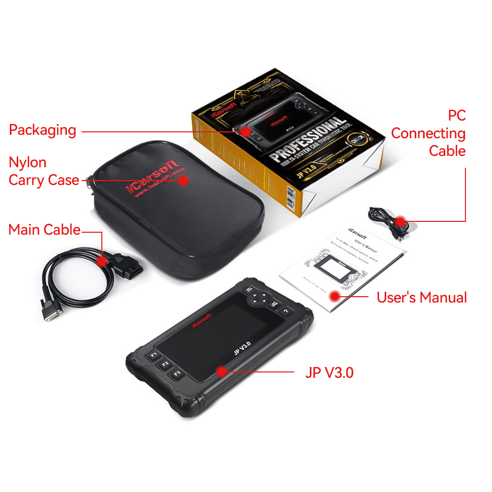 iCarsoft JP V3.0 for Nissan/Toyota/Honda/Hyundai/Kia/Subaru/Suzuki