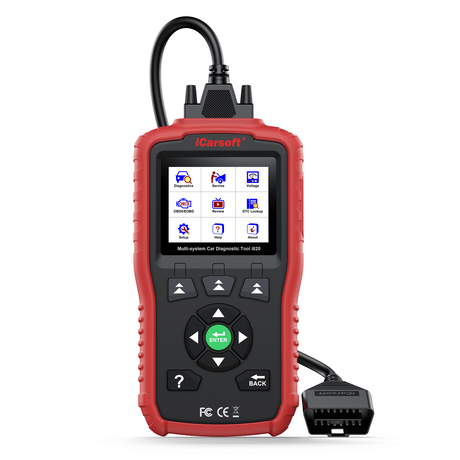 iCarsoft OBDII/EOBD&CAN Auto Diagnostic Tool i820