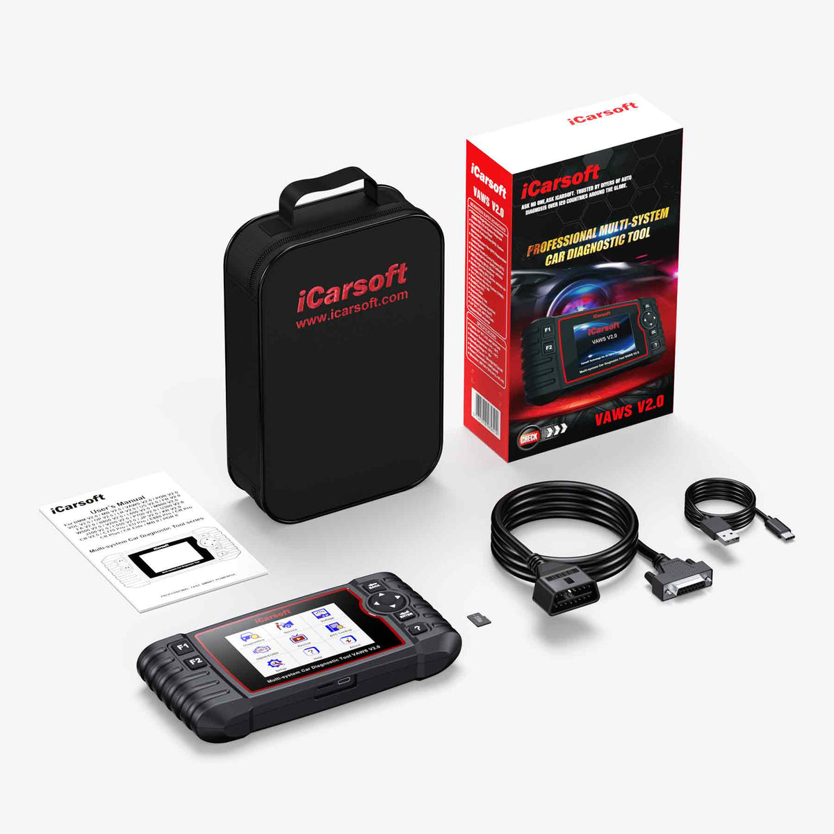 iCarsoft VAWS V2.0 Car Diagnostic Tool For Audi/VW/Skoda/Seat