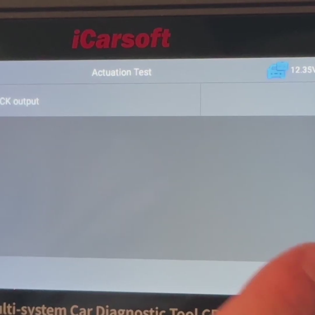 iCarsoft CR Pro S Bidirectional OBD2 Scanner